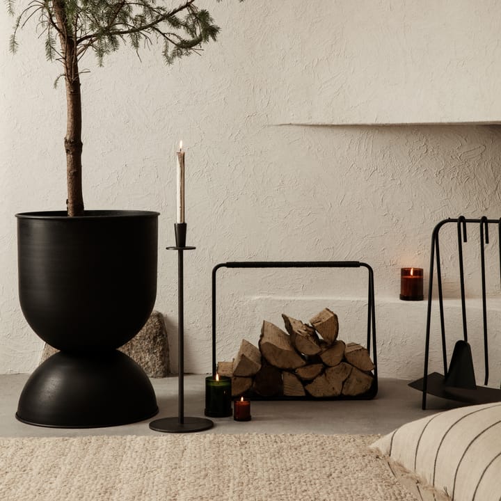 Cesta portalegna Port - nero - ferm LIVING