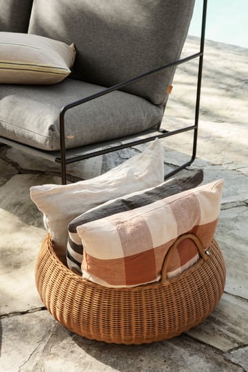 Cestino intrecciato - basso - Naturale - ferm LIVING