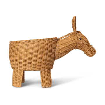 Cestino portaoggetti Donkey 49x35x66 cm - Natural - ferm LIVING