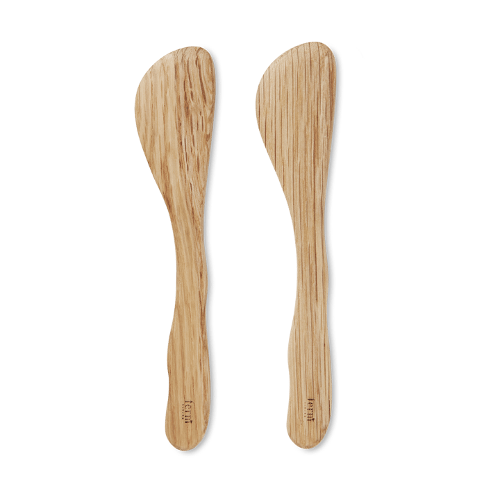 Coltello da burro Cairn, confezione da 2 - Oak - Ferm LIVING