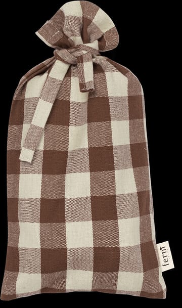 Confezione da 4 tovaglioli in cotone Bothy Check 40x40 cm - Cinnamon-grey green - ferm LIVING