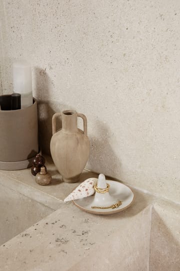 Cono portanelli Ring - Off-white speckle - ferm LIVING