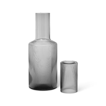 Coperchio caraffa Ripple - Smoked grey - ferm LIVING