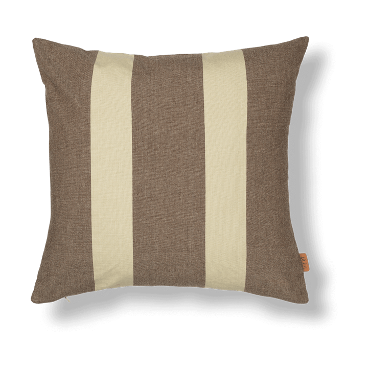 Copricuscino Strand outdoor 50x50 cm - Carob brown-parchment - ferm LIVING