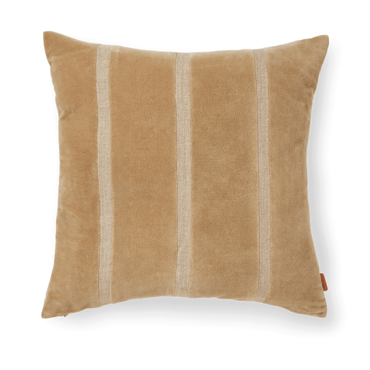 Cuscino Senti Stripe 50x50 cm - Dark sand-linen - Ferm LIVING