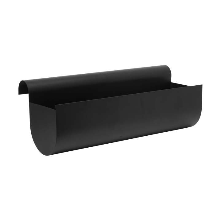 Fioriera da balcone grande Uma 60 cm, Nero Ferm Living