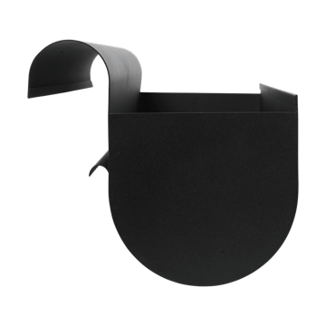 Fioriera da balcone grande Uma 60 cm - Nero - Ferm Living