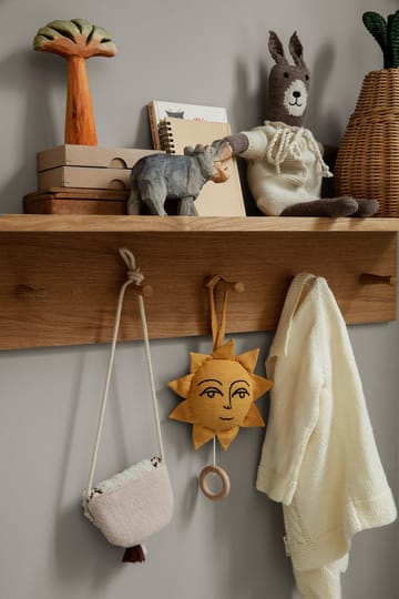 Ganci e mensola in rovere Place Rack - Grande - ferm LIVING