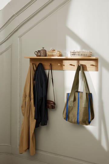 Ganci e mensola in rovere Place Rack - Medio - ferm LIVING