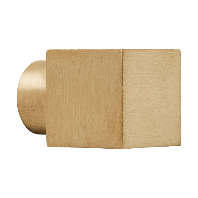 Gancio Square small - Brass - ferm LIVING