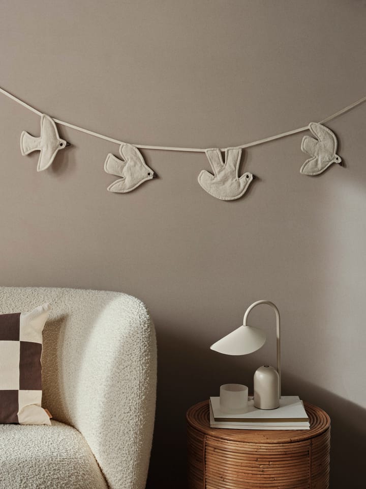 Ghirlanda Swif bird 220 cm - Undyed - ferm LIVING