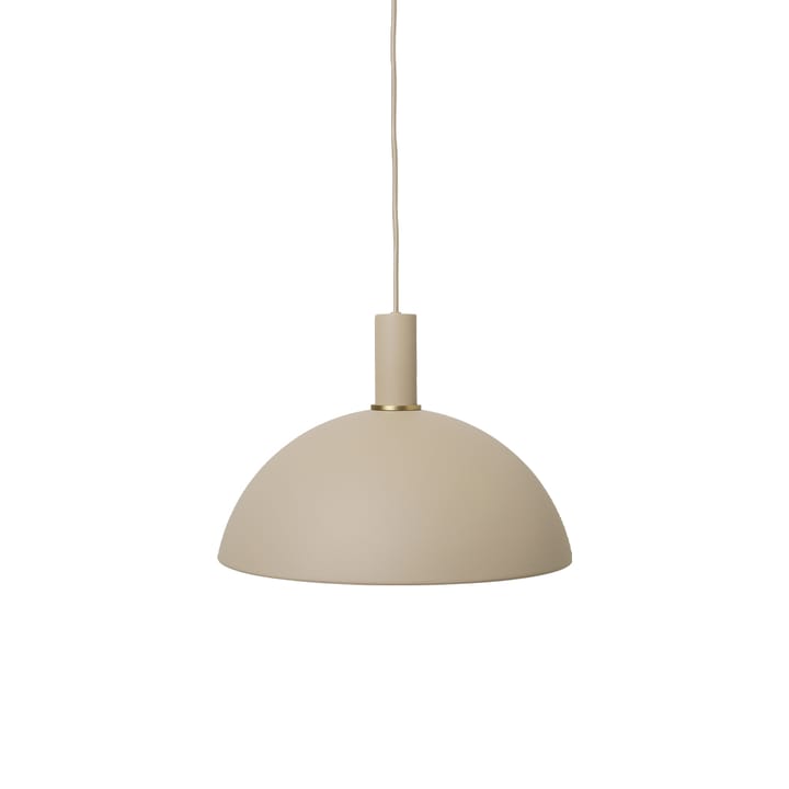 Lampada a sospensione Collect, Cashmere, basso, paralume a cupola ferm LIVING