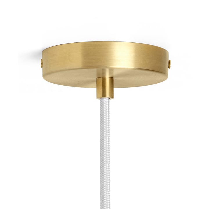 Lampada a sospensione Vuelta 100 cm, Bianco - ottone ferm LIVING