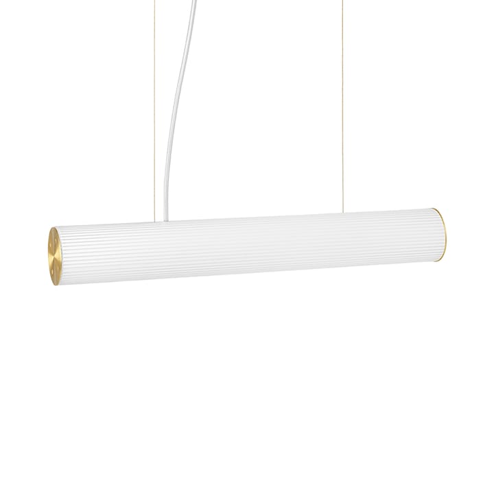 Lampada a sospensione Vuelta 60 cm - Bianco - ottone - ferm LIVING