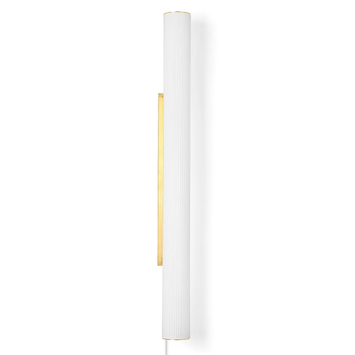 Lampada da muro Vuelta 100 cm, Bianco - ottone ferm LIVING