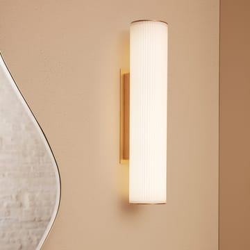 Lampada da muro Vuelta 40 cm - Bianco - ottone - ferm LIVING