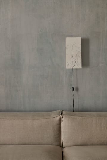 Lampada da parete Argilla - Bianco Marmo - ferm LIVING