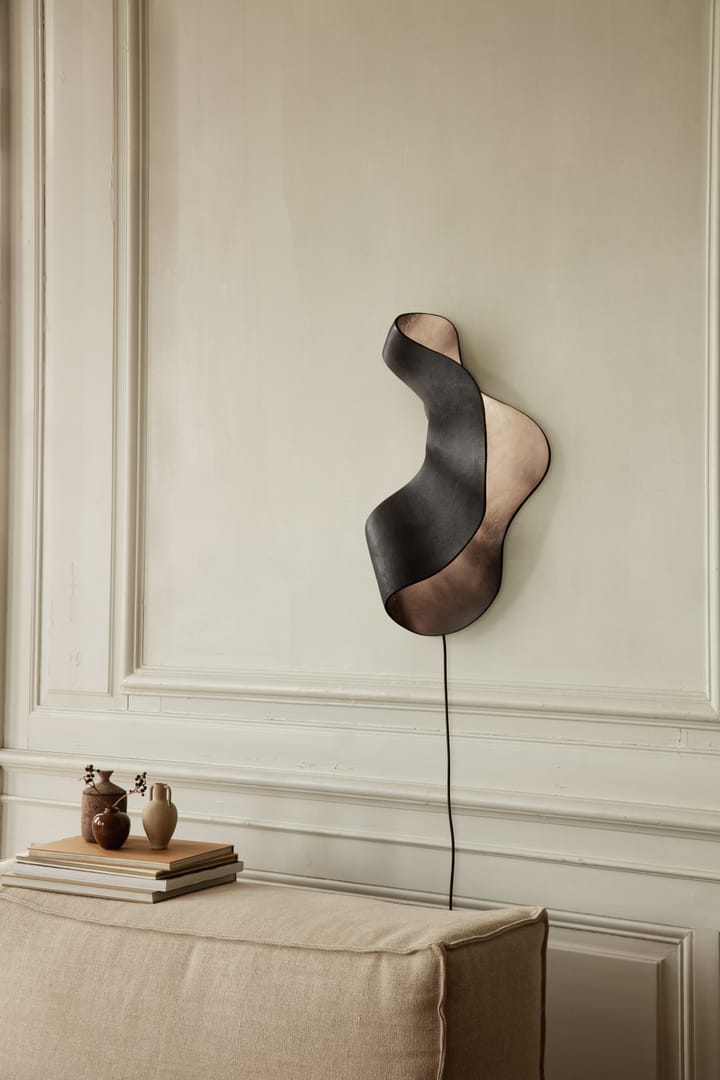 Lampada da parete Oyster, Nero ferm LIVING