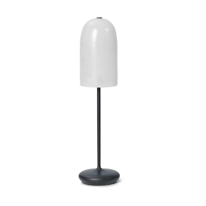 Lampada da tavolo Gry, Nero-Trasparente