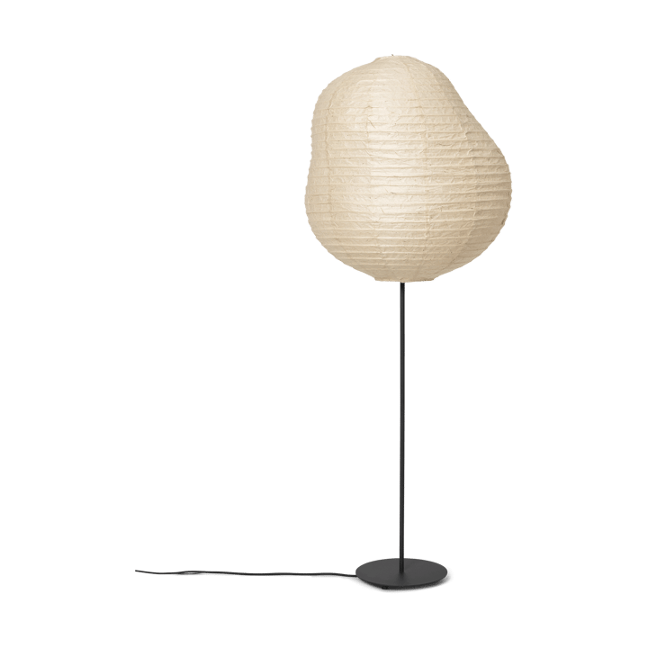 Lampada da terra Kurbis high - Natural-black - Ferm LIVING