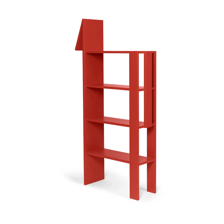 Libreria Giraffe 69x140 cm - Poppy Red - ferm LIVING