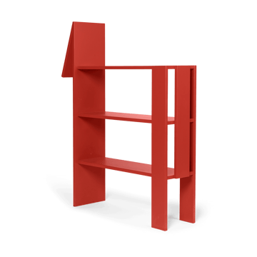 Libreria Horse 91x111 cm - Poppy Red - ferm LIVING