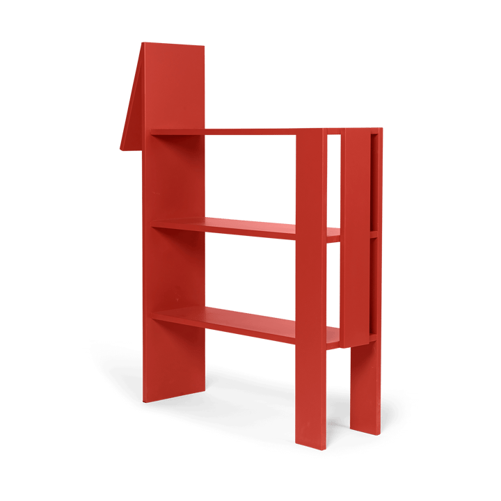 Libreria Horse 91x111 cm, Poppy Red ferm LIVING