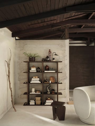 Libreria Kona 2x4 - Dark stained - ferm LIVING