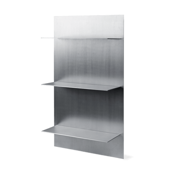 Mensola da parete Lager triple 55x100 cm - Aluminium - ferm LIVING