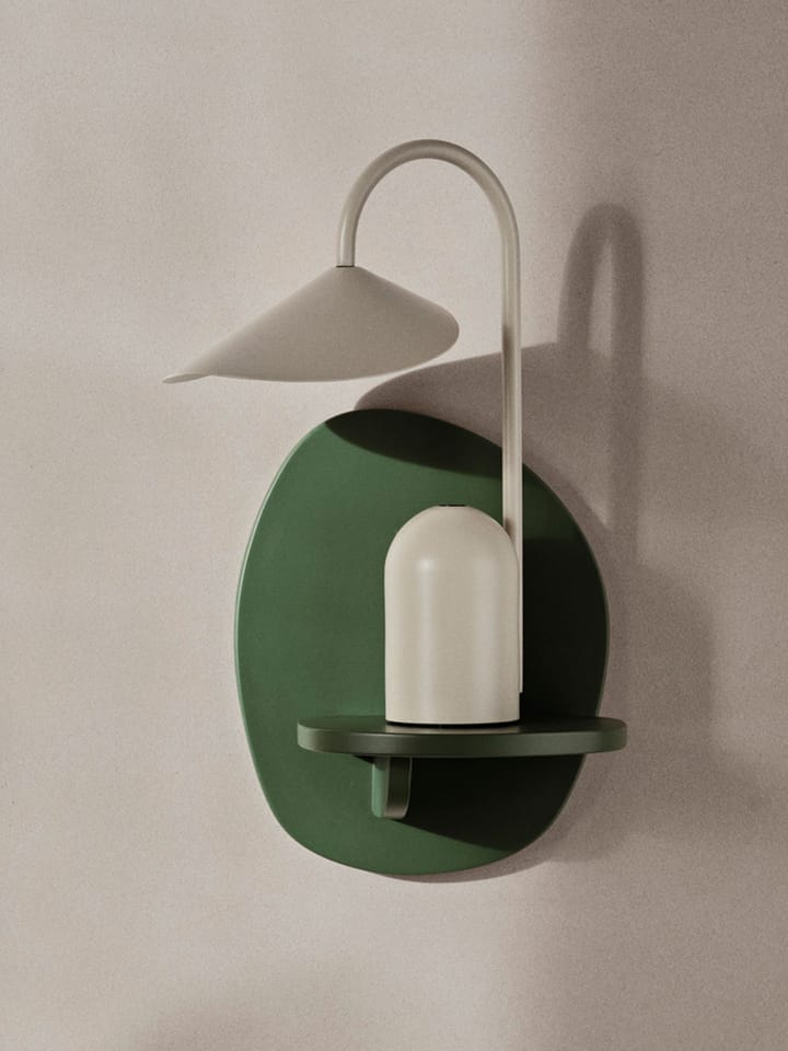 Mensola da parete Pilu 25 cm, Verdant Green ferm LIVING