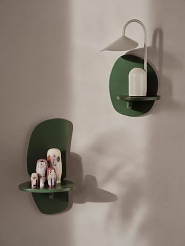 Mensola da parete Pilu 40 cm - Verdant Green - ferm LIVING