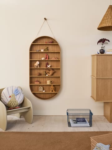 Mensola Oval Dorm - Oiled oak - ferm LIVING