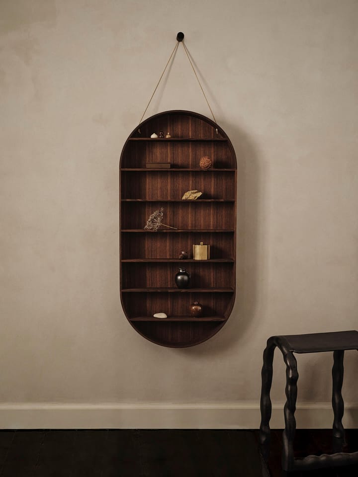 Mensola Oval Dorm - Smoked oak - ferm LIVING