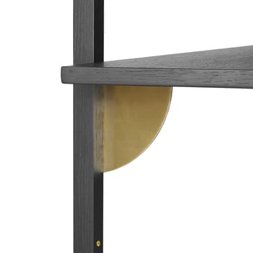 Mensola Sector L/S - Frassino nero-bronzo - ferm LIVING