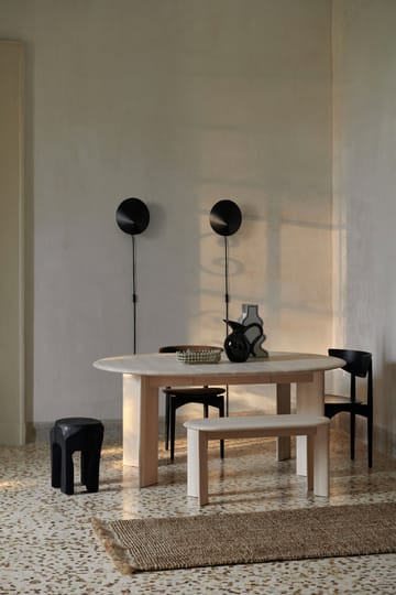 Panchina Bevel - Faggio oliato bianco - ferm LIVING