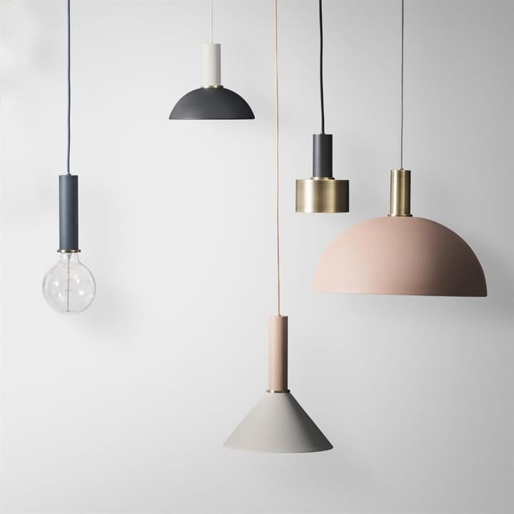 Paralume Collect Disc, ottone ferm LIVING