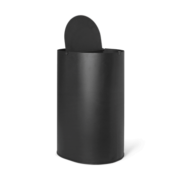 Pattumiera Enkel large - Black - ferm LIVING