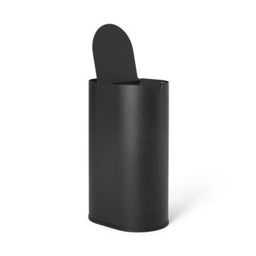 Pattumiera Enkel small - Black - ferm LIVING