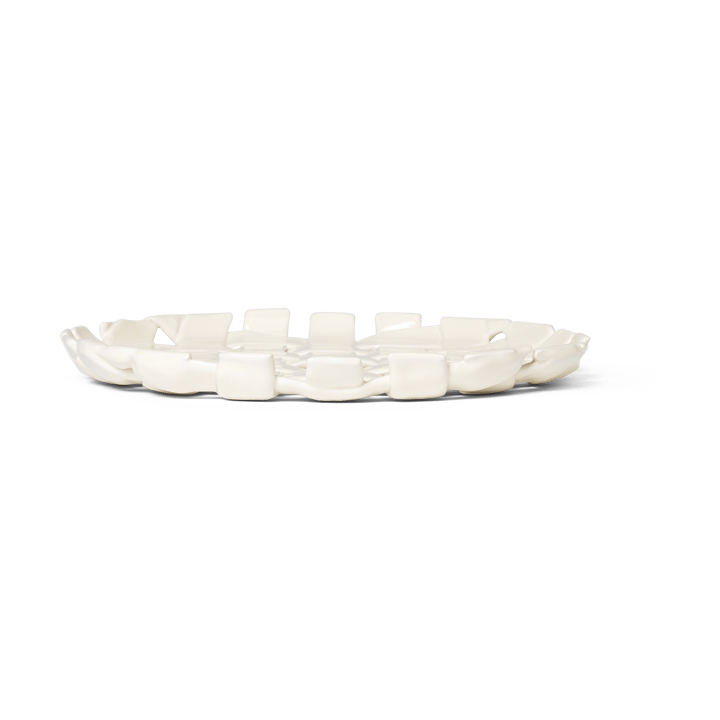 Piattino Plait Ø30 cm - Off white - ferm LIVING