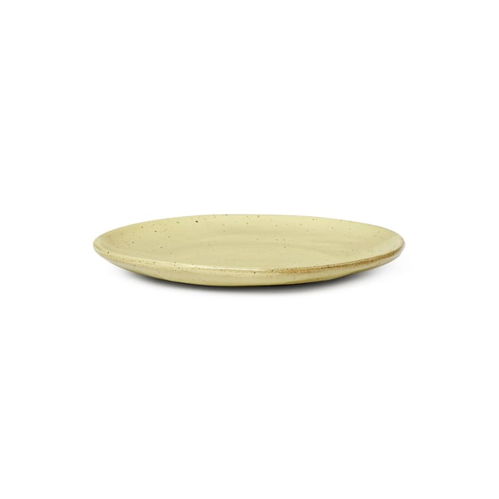 Piatto piccolo Flow 15 cm - giallo-maculato - Ferm LIVING