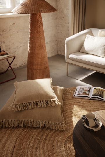 Poltrona Turn - Bouclé di cachemire off-white - ferm LIVING