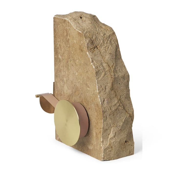 Porta nastro adesivo Klint 11,6x17 cm - Beige travertin - ferm LIVING