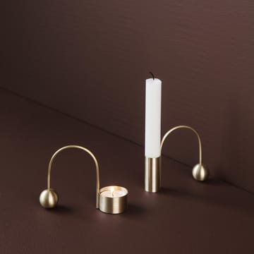 Portacandele Balance in ottone - tealight - ferm LIVING