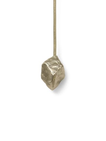 Portacandele Stone christmas tree - brass - ferm LIVING