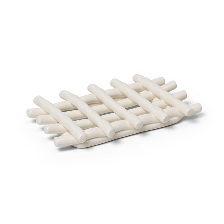 Portasapone Ceramic 10x14,5 cm, Off-white ferm LIVING