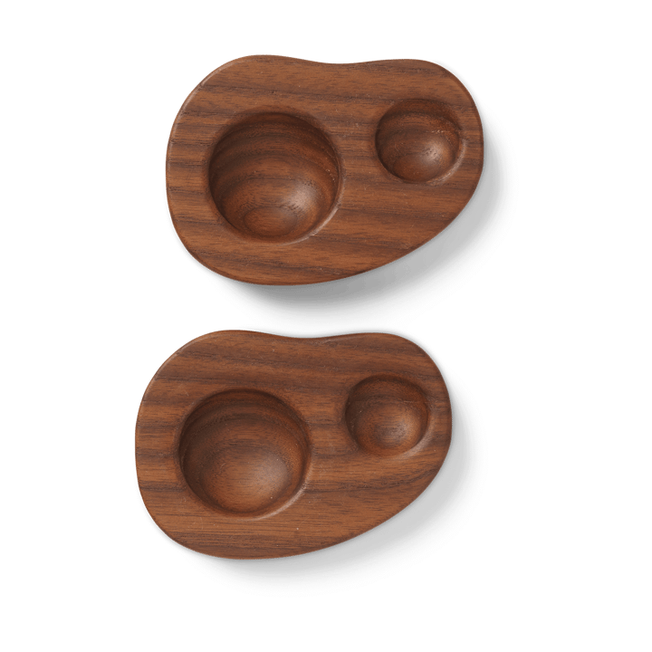 Portauovo Cairn confezione da 2 - Dark brown - ferm LIVING