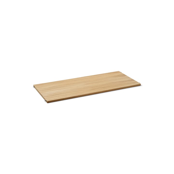 Scaffale Punctual 90 cm - Oiled oak, light grey - Ferm LIVING