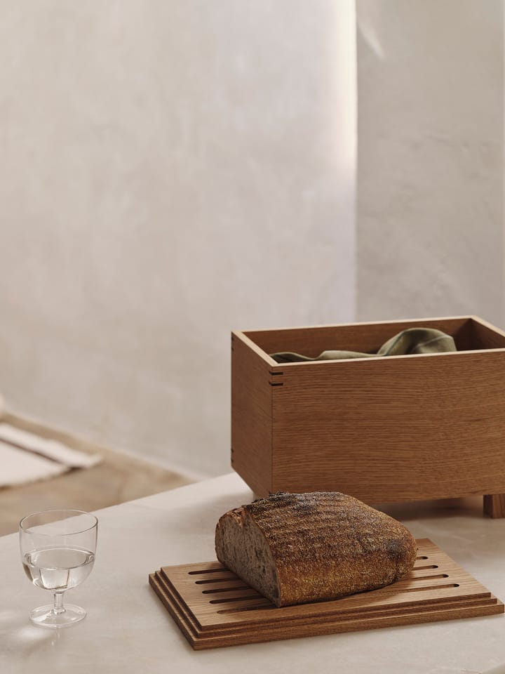 Scatola di legno Bon 19x35 cm - Oiled oak - ferm LIVING