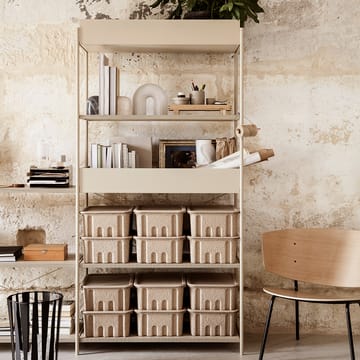 Scatola portaoggetti Punctual - Grigio chiaro - ferm LIVING