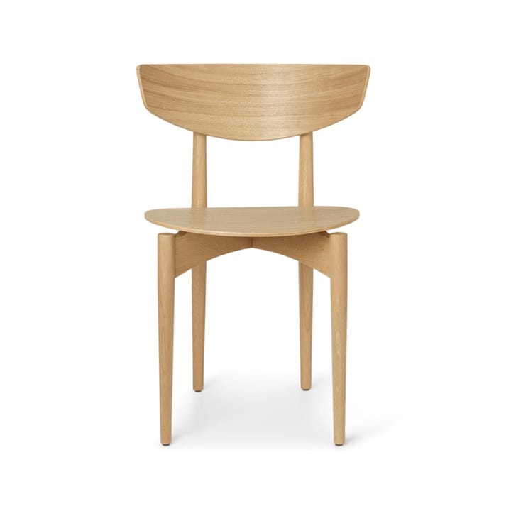 Sedia Herman, Natural oak, gambe in rovere ferm LIVING